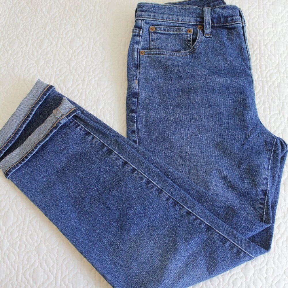J Crew Essential Straight Jeans